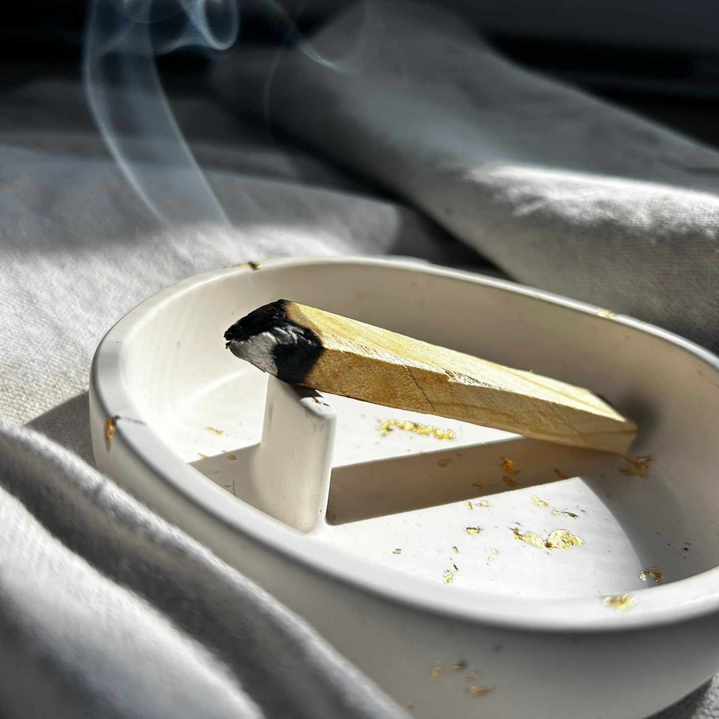 HAKU – Porte-encens & brûleur Palo Santo