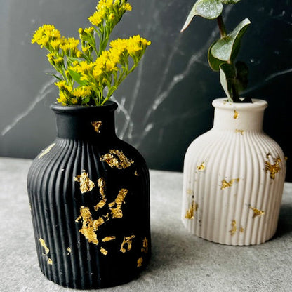 NOKKA - Mini Vase 'Éclats d'or'