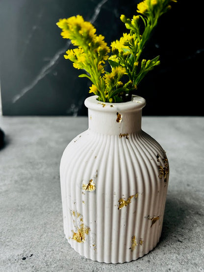 NOKKA - Mini Vase 'Éclats d'or'