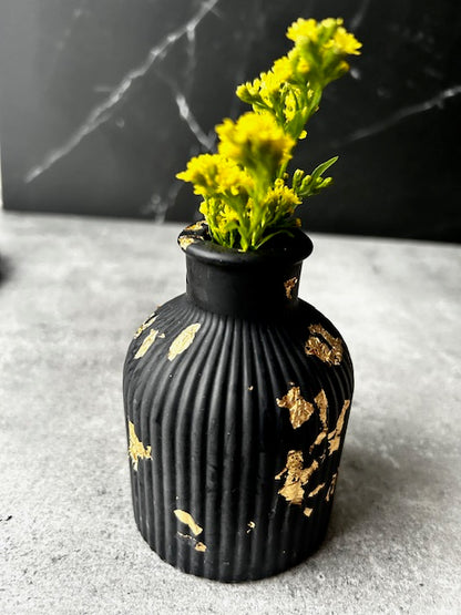 NOKKA - Mini Vase 'Éclats d'or'